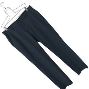 GREG NORMAN! BLACK ULTRA LIGHT, STRETCH FLAT FRONT GOLF/LEISURE SLACKS! SZ 36x32